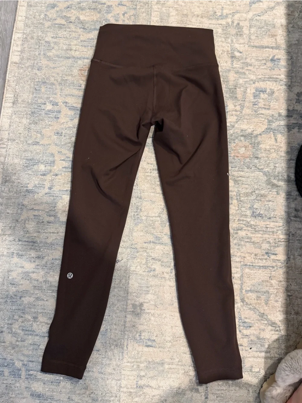 Lululemon Classic High-Waist Solid Leggings - Dark Brown
